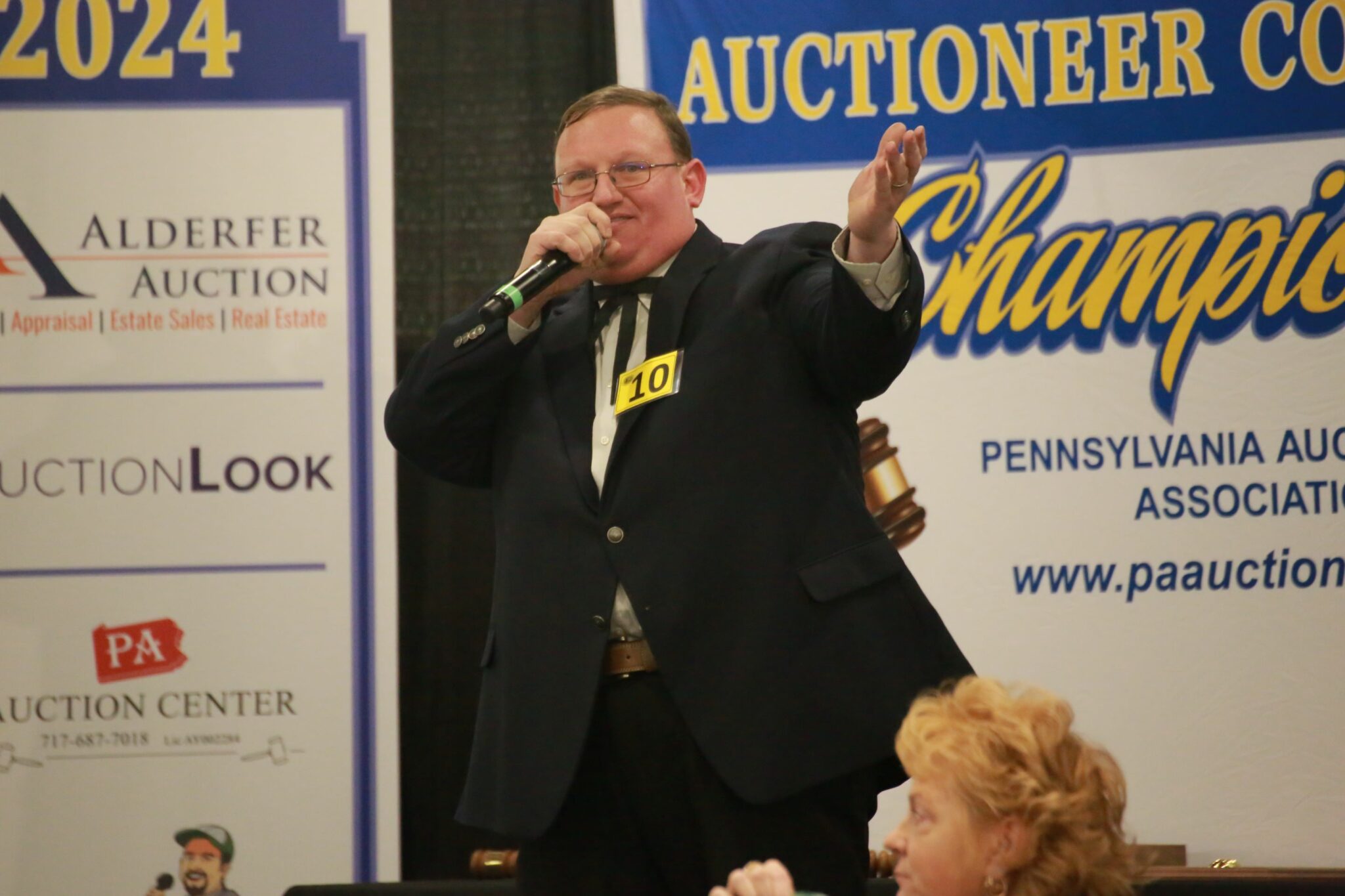 2024 Champion PA Auctioneer Championship Shawn Carbaugh 